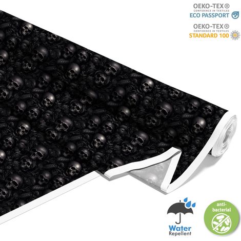 TESSUTI DECORATIVI PER ESTERNI OXFORD - Motivo Teschio I DX4235 (1/5)