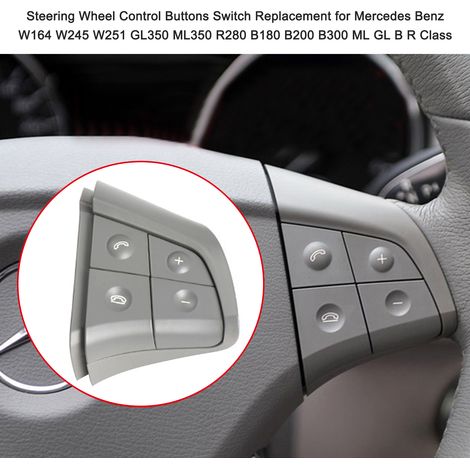 Zoternen Lenkrad-Bedientasten, Ersatz für Benz W164 W245 W251 GL350 ML350 R280 B180 B200 B300 ML GL BR-Klasse (1/5)