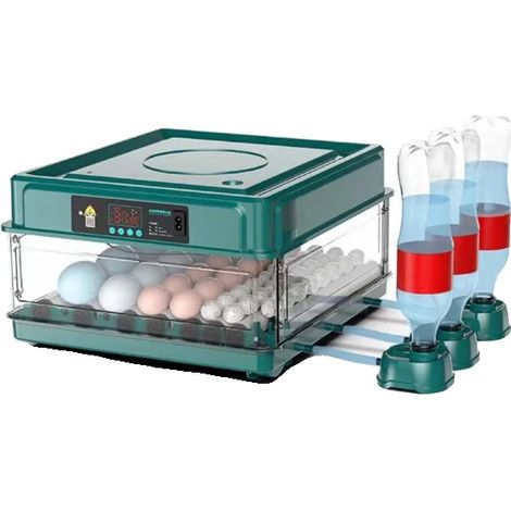 Incubadora automática de huevos, capacidad para 36 huevos, control automático de temperatura. (1/2)