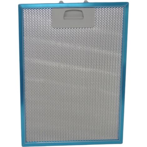 Filtro Aluminio Teka Serie K (K12, K60, K90) Medidas 234 x 320 mm Recambio Original 20705209 Filtro Antigrasa Metálico