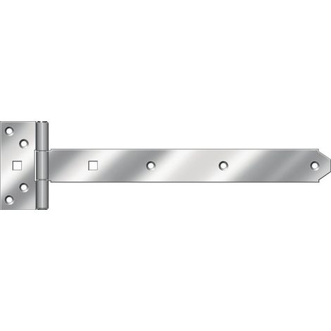 Gancio a croce L.500xL.39xSpessore 3,5mm STA blu croma.heavy 10 HOHAGE (Per 10)
