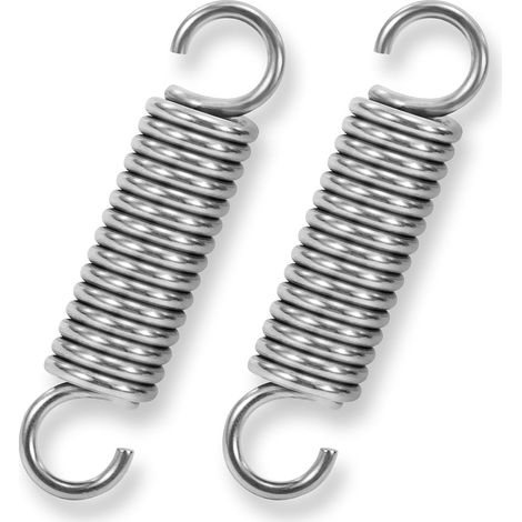 Ressort de Traction 50mm Ressorts de Tension avec Crochets Ressorts en Acier Inoxydable Diamètre du Fil 2mm Diamètre Extérieur 12mm Force 12KG 2 Pièces (1/5)