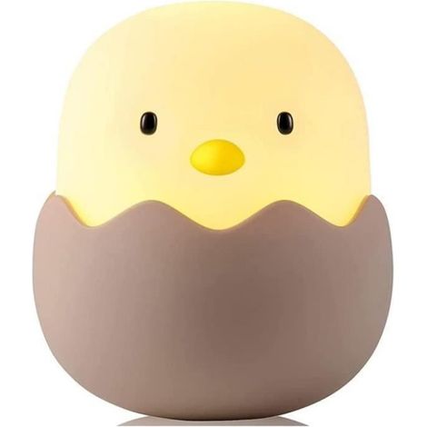 Veilleuse - - Coquille d'œuf - Silicone - Rechargeable USB - Tactile (1/4)
