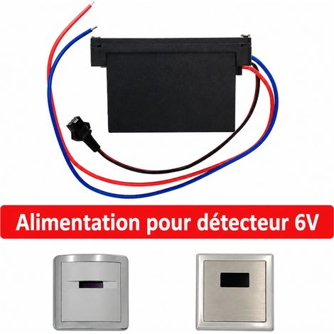Transformateur 6V modèle 16 pour Urinoir et Chasse Automatique 15 × 15 × 15 cm 800 g – Livraison gratuite
