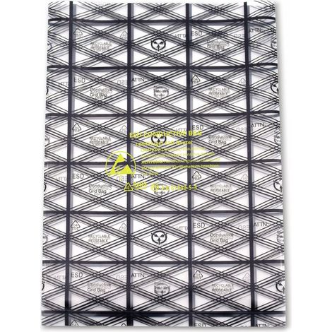 Quadrios ESD-Beutel (L x B) 127 mm x 203 mm leitfähig ESD-Kennbuchstabe C 10 St. (1/5)