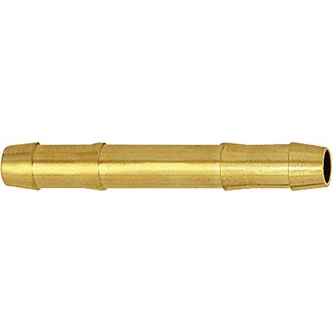 EWO 11301 Doppelschlauchtülle Messing LW 6 (1/2)