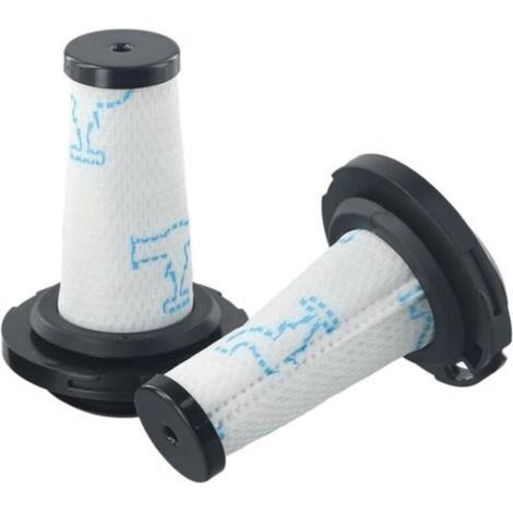 Pack of 2 ZR009010 replacement filters for Rowenta X-Force Flex 9.60 / X-Pert 7.60 and Rowenta X-Nano Essential Stick Vacuum Cleaners, washable and (1/5)