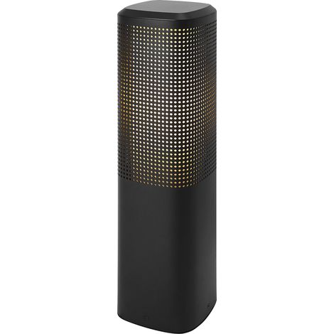 Potelet Sidara 45  Aluminium Seaside noir ,  H. 45 - IP54 - E27 /  Nordlux Extérieur