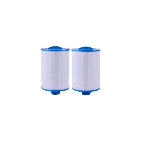 Lot de 2 Cartouche pour Filtre Jacuzzi, pour Spa, Unicel 6CH-940, Pleatco PWW50P3, Waterway Front Access Skimmer et Filbur FC-0359 (1/5)