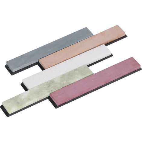 Ensemble de 5 pierres à aiguiser professionnelles pour couteaux, grains 1000, 3000, 5000, 8000 et 10000, outil manuel (1/5)