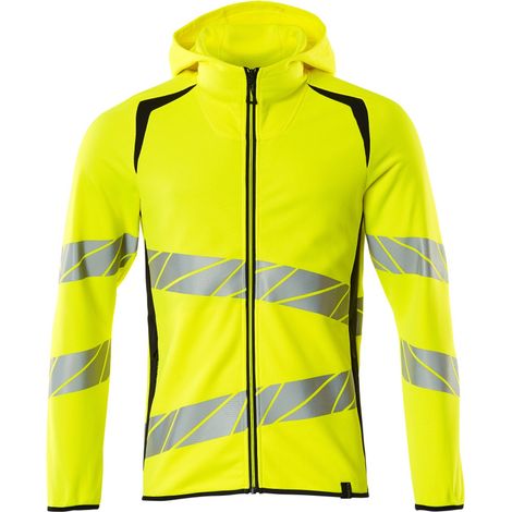 Mascot Kapuzensweatshirt 19284-781-17010 Gr. L hi-vis gelb/schwarzblau (1/4)