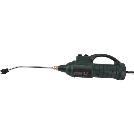 Nettoyeur vapeur portable haute température et pression de 2500 W avec 3 têtes de brosse et 2 buses, fonctionnement intelligent, vert militaire, prise UE 220 V (1/5)