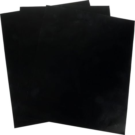 3 feuilles Tapis de Cuisson pour Four Résistant Haute Température Antiadhésives Doublures Protectrices Ajustables pour Fond de Four Gaz Nettoyage Facile et Réutilisable'-'- (1/5)