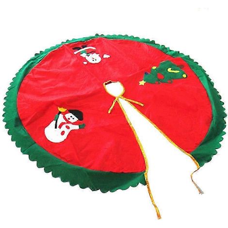 Tablier de décoration de Noël Jupe de sapin de Noël (1/5)
