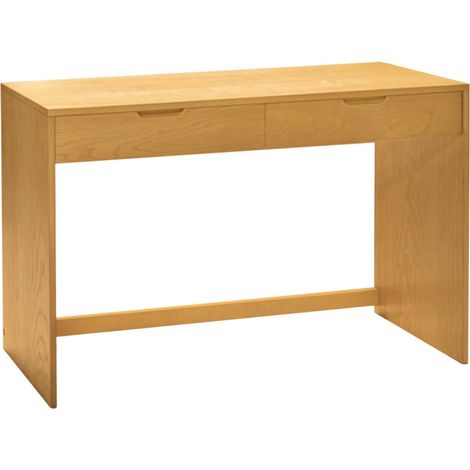 Wood Decor Console 2 Drawers, Tania, Natural, 120x35x75 cm