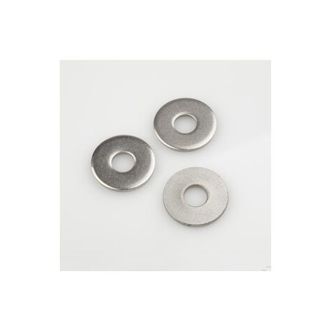 RONDELLA GREMBIALINA PIANA D 4,3X 16 MM INOX A2 UNI6593 500 PZ