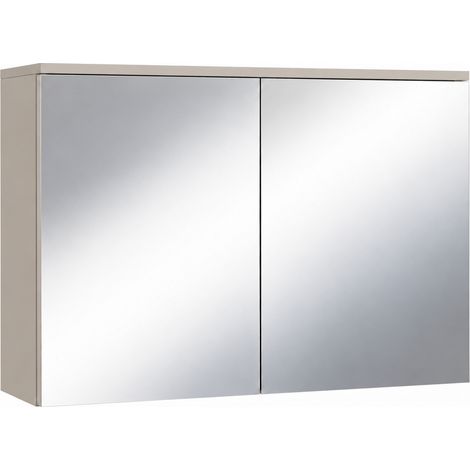Badplaats Spiegelschrank Toledo 80 x 20 x 60 cm – Beige – Badezi