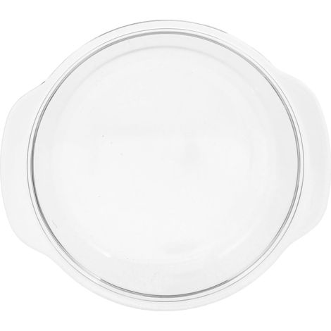 Plaque de cuisson pour micro-ondes en verre à haute température avec fonction protection (1/5)