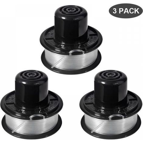 Accessoires pour tondeuse à gazon RS-136-BKP/682378-02 Bobine de rechange pour tête de coupe-herbe et enrouleur de corde de coupe-herbe (1/5)