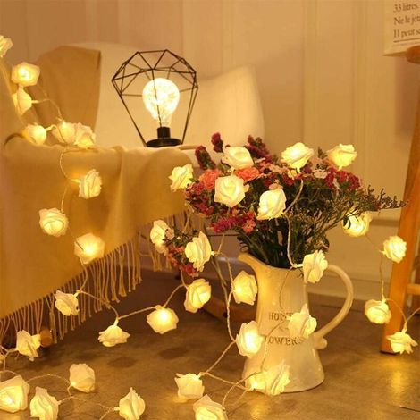 Autre décoration pour Noël Rideau Lumineux ,3 Mètres Guirlande Lumineuse Interieur,LEDLumières de , Guirlande lumineuse,éclairage de ,Décoration de (1/5)