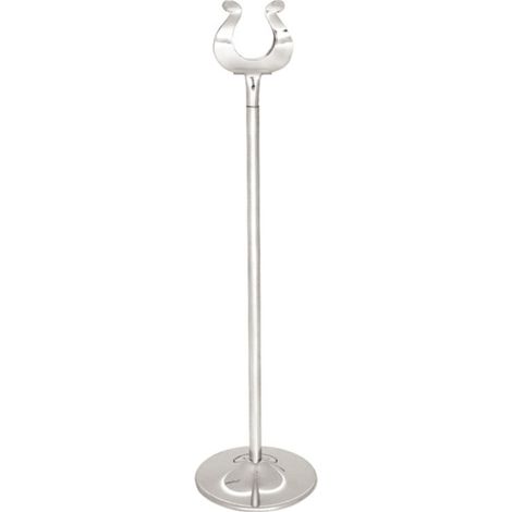 Support inox numéro de table - Olympia - 305 mm (1/2)