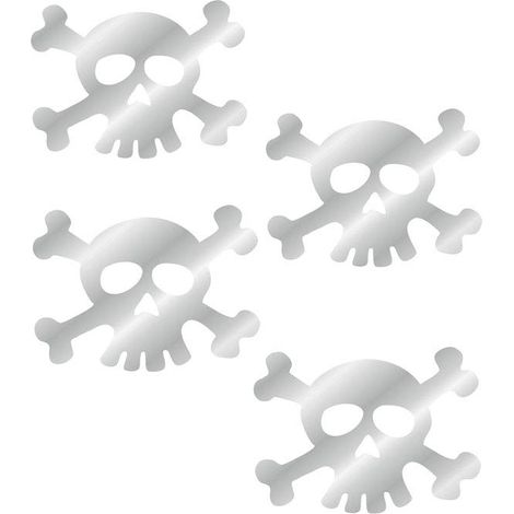 Adesivo Special Teschio Chrome (1/5)
