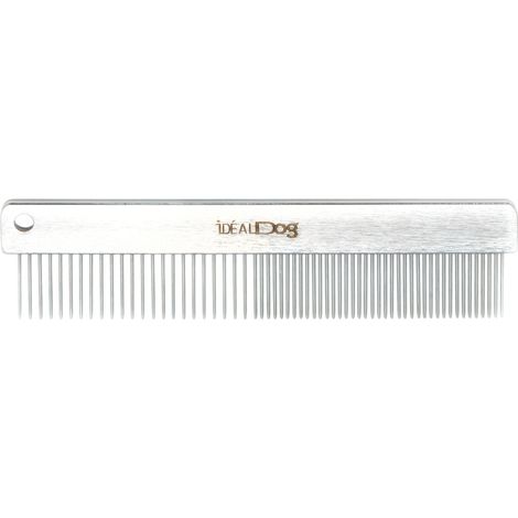 Peigne Acier Carbon Double Idealdog