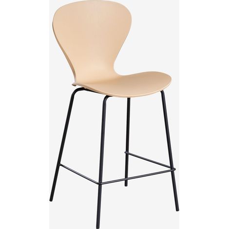 SKLUM Auf einem hohen Hocker.  ↑65 cm                  Schwarz               