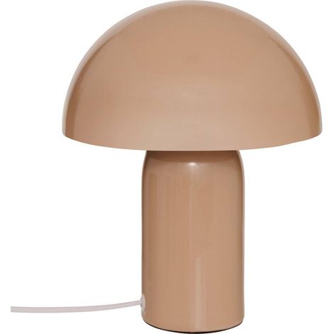 Lampada a fungo settoriale lito beige h24,5 cm - Atmosphera créateur d'intérieur