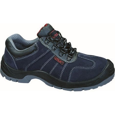 1PAIO SCARPE ANTINFORTUNISTICA BASSE S1P SRC TAURUS SCAMOSCIATE Col. Blu Mis. 44