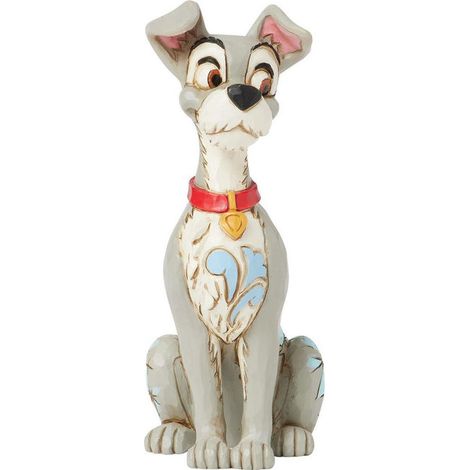 Enesco 6016906 Mini Statuetta Vagabondo Disney Traditions Resina 9.7 cm