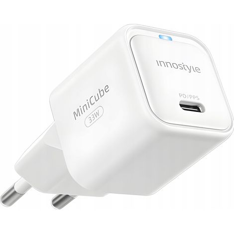 Innostyle Schnellladegerät-Würfel USB-C 33W USB Typ C GAN II für Samsung LED (1/5)