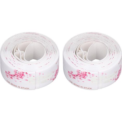 Wasserdichter Dichtungsstreifen, selbstklebend, fleckenabweisend, 3,5 cm breit, für Küche und Bad