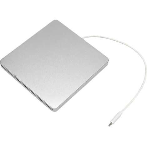 Lecteur DVD/CD USB-C Superdrive, périphérique de gravure externe, graveur DVD/CD Type-C, lecteur DVD pour ordinateur portable, compatible Windows (1/5)