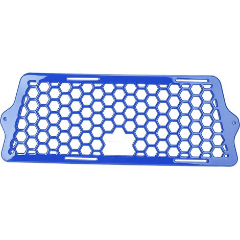 Front Bumper Grille Stylish Look Lightweight Easy Installation Front Grille Cover Trim Replacement for Polaris Slingshot 2015-2025 Blue (1/5)