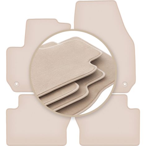 Premium-Fußmatten in Beige für: Opel Zafira B Minivan 2005-2014 (1/5)