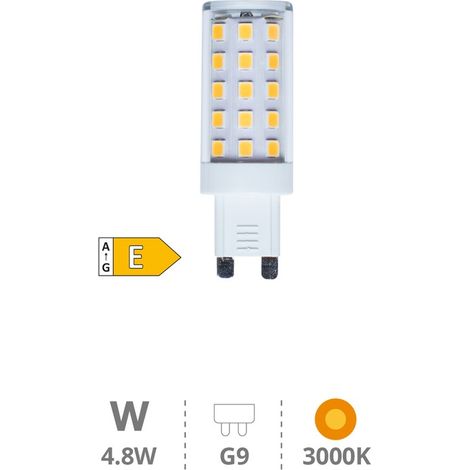 Bombilla de LED SMD 4,8W G9 3000K (1/3)