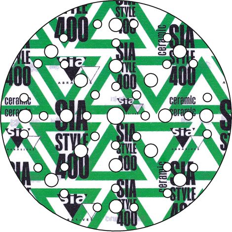 Sia 5500 Scheibe Z.L.+ 48 Loch Korn 400 Ø= 150mmm VE = 50 (1/5)
