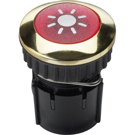 Bouton de sonnette simple Grothe 63042 or 12 V/1,5 A (1/2)
