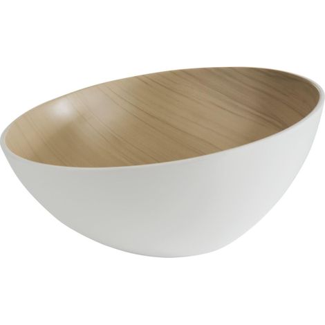 APS Frida Coupe aspect bois/blanc, contenance 2,60 litres, ø 285 mm (1/4)