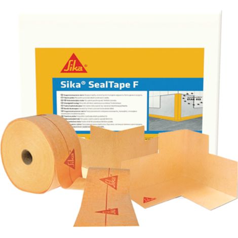 Sika SealTape-F Wall Patch D14 – Manchettes d’étanchéité murales pour tuyaux – 2 pièces