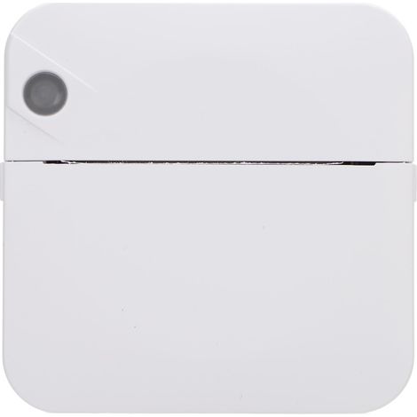 Imprimante de poche compacte, application Bluetooth, impression noir et blanc, imprimante thermique portable pour étudiants, étiquettes blanches pour photos et questions incorrectes (1/5)