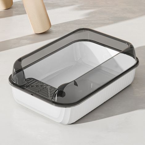 Large Semi-Closed Anti-Splash Cat Litter Box (1/5)