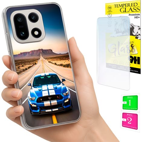 Funda para OnePlus 15 Photo, cubierta trasera + cristal 9H (1/5)