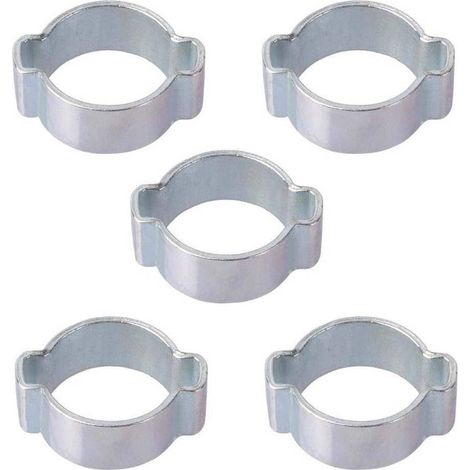 Lot de 5 Colliers Oreille 13/15 mm - Fixation Sécurisée - Pratique et Durable - D-Work (1/2)