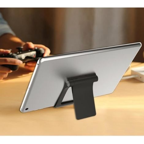 Support de support de téléphone portable Dock de téléphone portable compatible pour smartphone Bureau réglable pliable, rose (1/4)