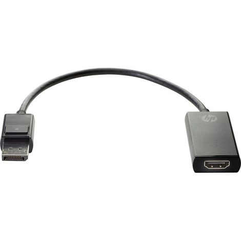 HP DisplayPort to HDMI True 4K Adapter Noir