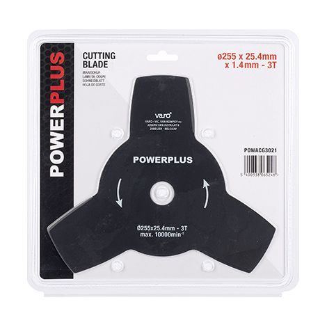 Disco da taglio per decespugliatore a benzina 255x25,4x1,4mm powacg3021 (1/2)
