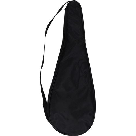 Gepolsterte Squashschlägerhülle, schwarz (1/5)