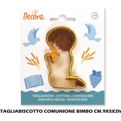 Tagliabiscotti per la Prima Comunione di un bambino